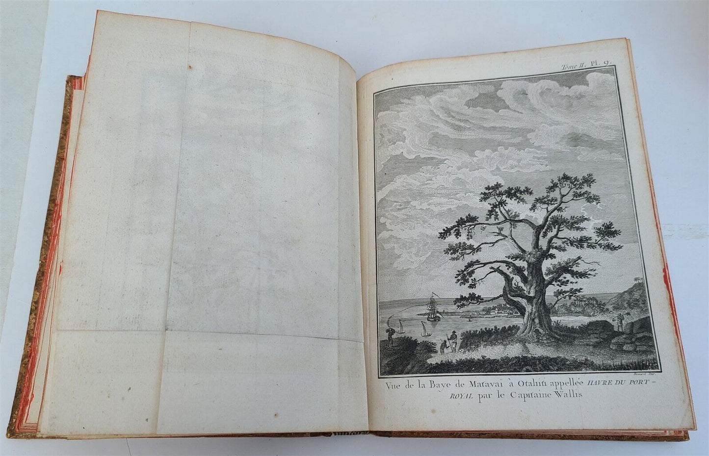 1774 VOYAGES of CAPTAIN COOK 4 vols plus ILLUSTRATED ATLAS antique in FRENCH