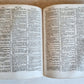1693 ITALIAN GERMAN DICTIONARY by M. CRAMER antique VELLUM BOUND