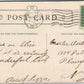 USS DELAWARE CAPT. C.C. GOVE ANTIQUE POSTCARD
