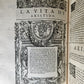 1582 PLUTARCH LIVES of ILLUSTRIOUS GREEK & ROMANS 2 VOLUMES antique ILLUSTRATED