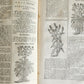 1710 BOTANOLOGIA ENGLISH HERBAL antique ILLUSTRATED MASSIVE FOLIO