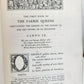 1862 WORKS of EDMUND SPENSER antique 5 VOLUMES DECORATIVE BINDING poetry