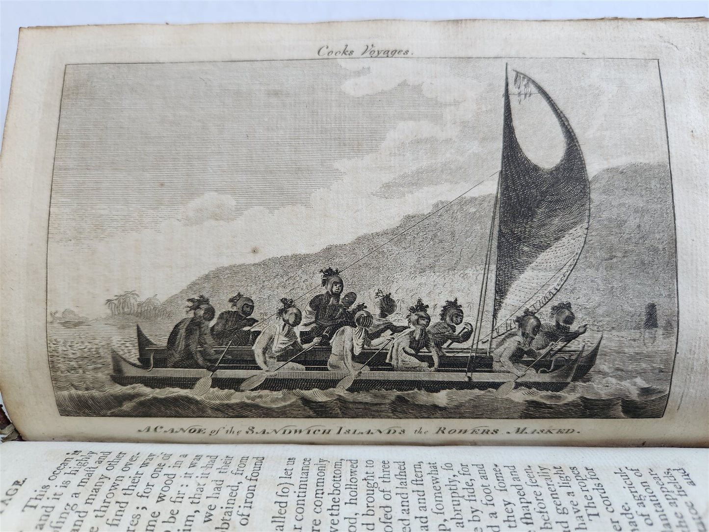 1790 CAPTAIN COOK'S VOYAGES ROUND THE WORLD 3 VOLS ILLUSTRATED antique ENGLISH