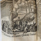1674 WORLD'S RELIGIOUS SERVICES FULLY ILLUSTRATED antique VELLUM BINDING