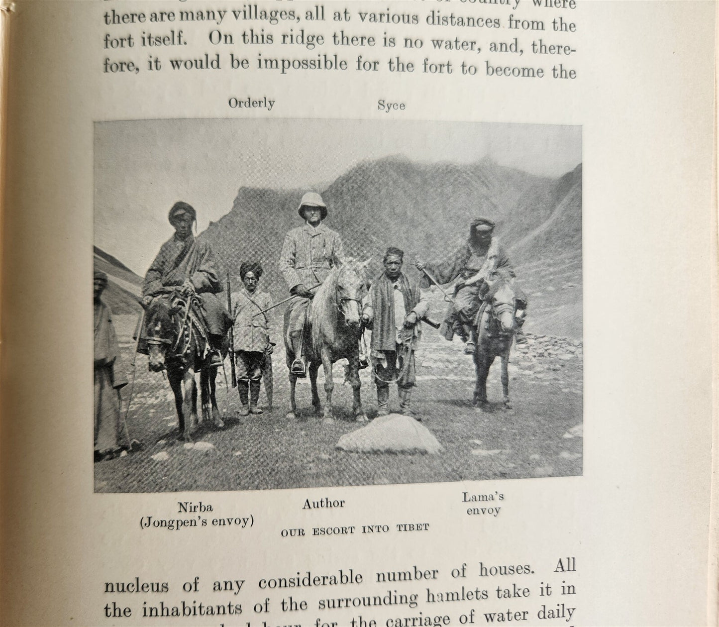 1906 WESTERN TIBET AND BRITISH BORDERLAND antique ILLUSTRATED