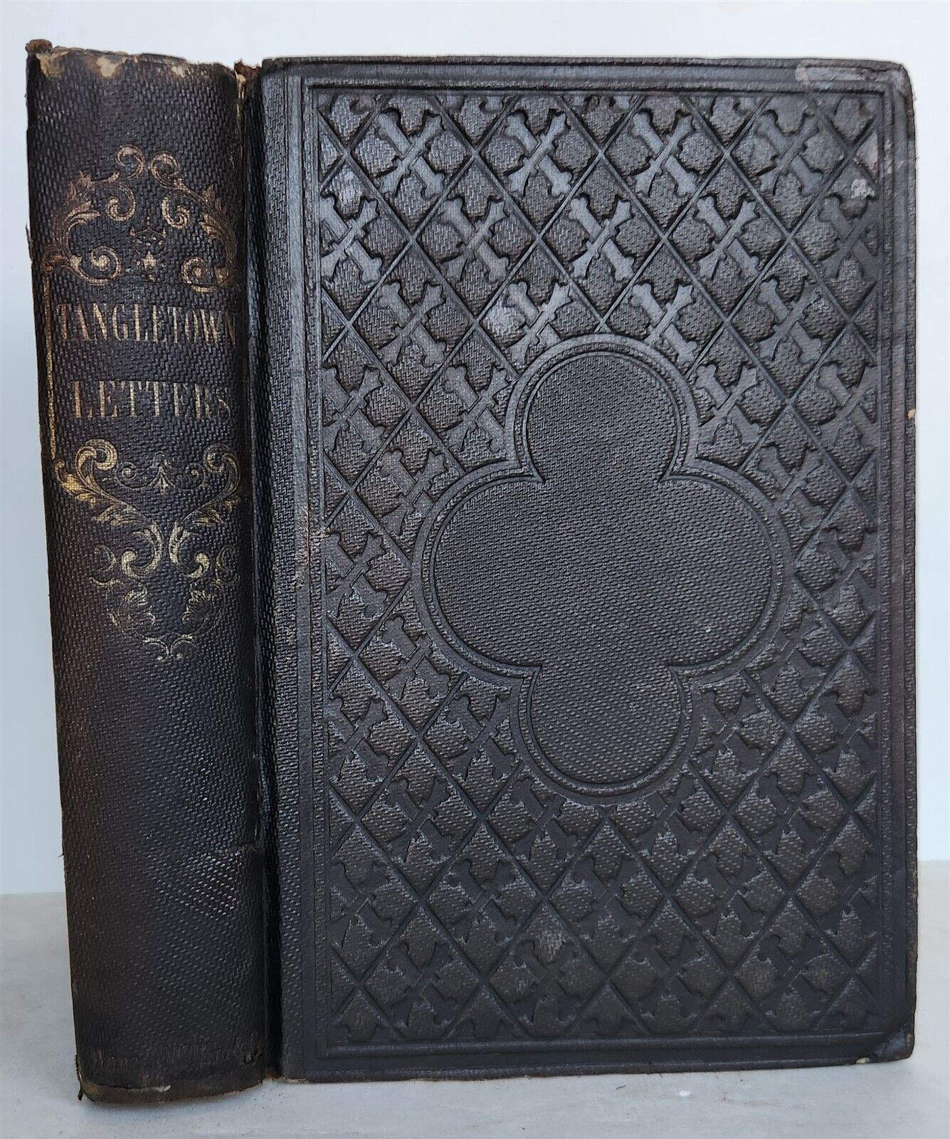 1856 THE TANGLETOWN LETTERS antique GREAT MAMMOTHIC REFORM CONVENTION