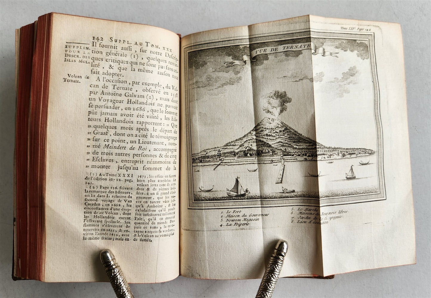 1766 HISTOIRE des VOYAGES VOL. 65 antique illustrated TRAVELS to INDONESIA