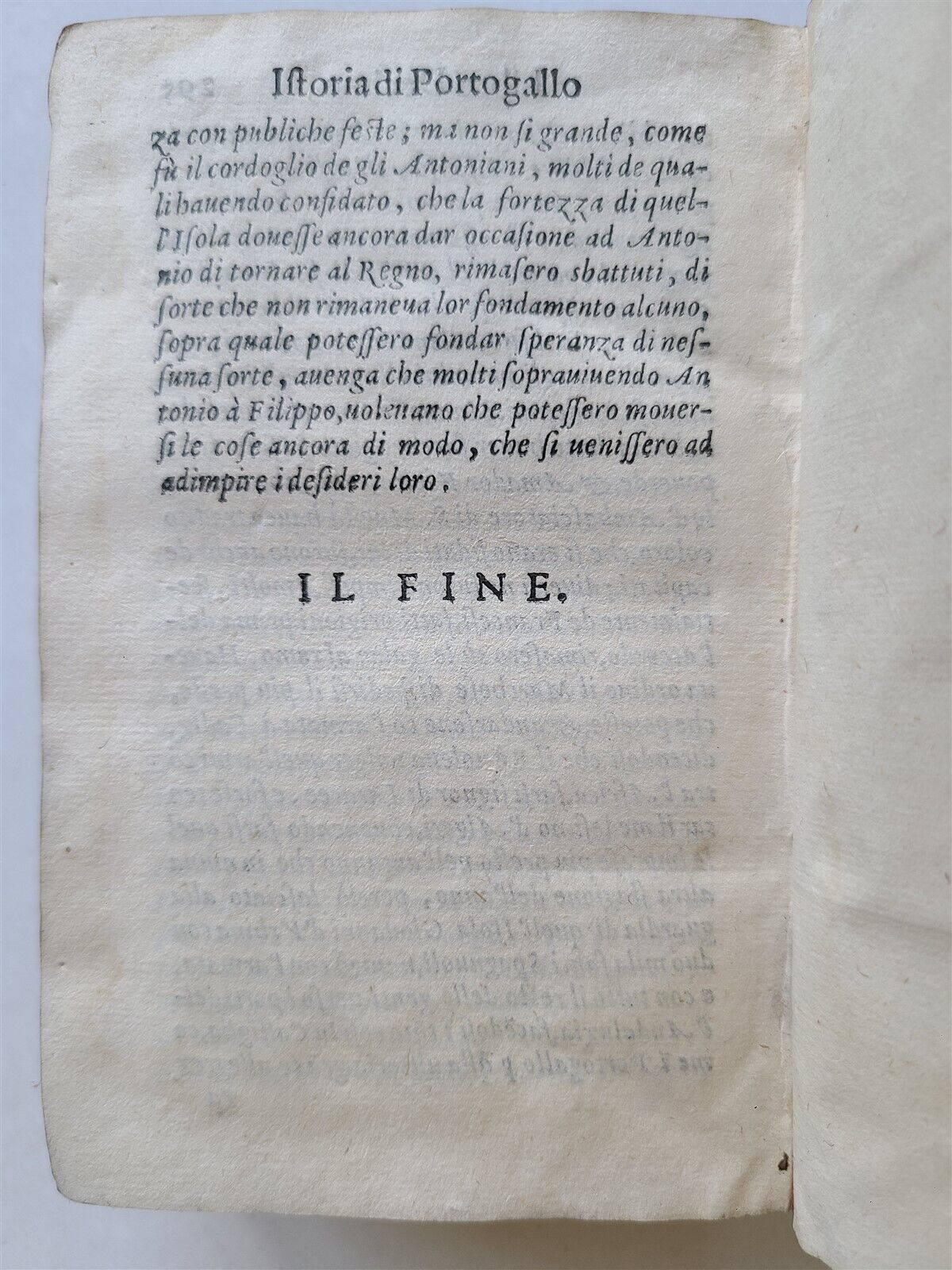 1592 DEL REGNO DI PORTOGALLO ALL CORONA di CASTIGLIA antique HISTORY of PORTUGAL