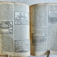 1563 BIBLE in LATIN antique ILLUSTRATED 16th century BIBLIA