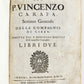 1651 DELLA VITA DEL P. VINCENZO CARAFA by DANIELLO BARTOLI antique