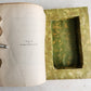 1913 BOOK SHAPE BOX SAFE CONTAINER GERMAN CLASSICS antique GOETHE