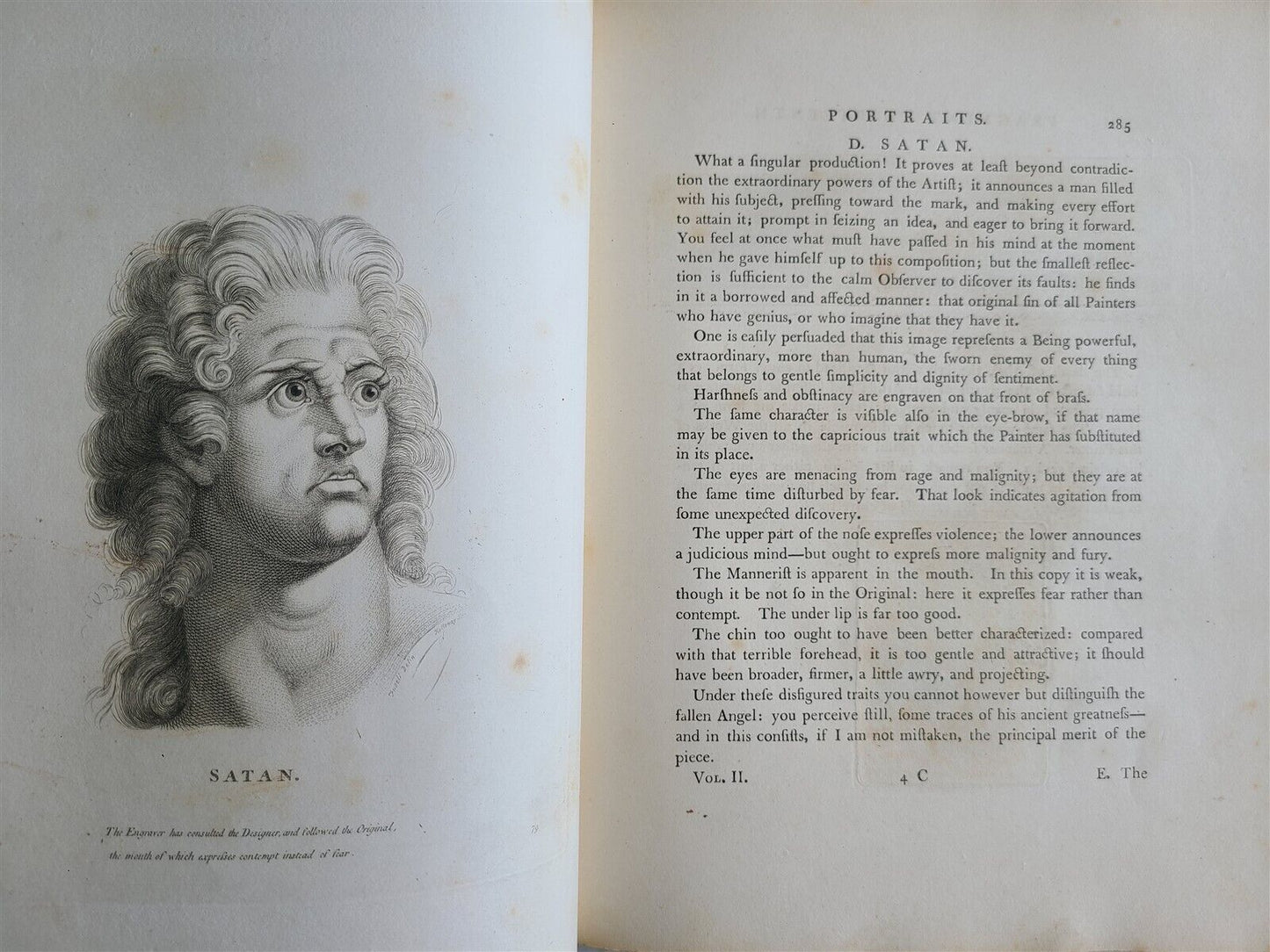 1798 PHYSIOGNOMY Johann LAVATER 5 VOLUMES antique ILLUSTRATED FOLIO in ENGLISH