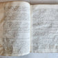 18th cent. MANUSCRIPT ROMAN LAW BOOK Institutiones Juris Civilis VELLUM antique