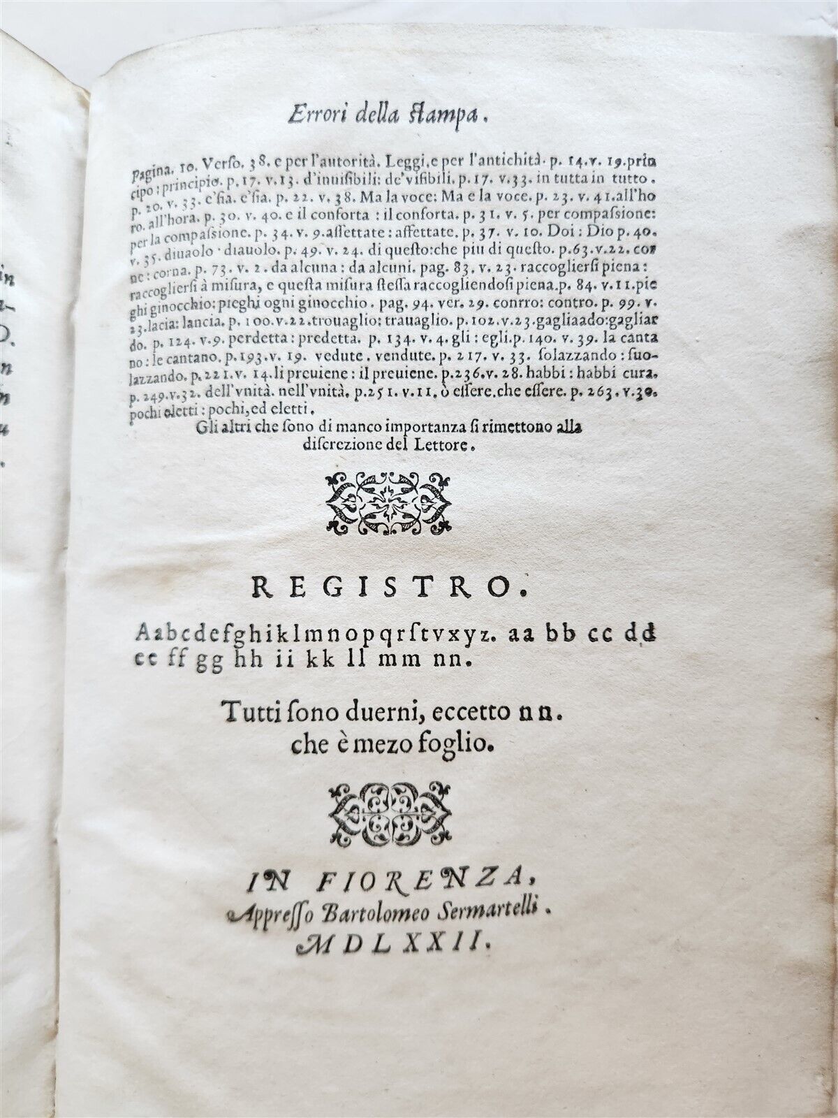 1572 DE SERMONI DI SAN CIPRIANO SAN BERNARDO & SANTO ANSELMO antique VELLUM