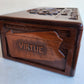 PENNSYLVANIA DEMOCRATIC WHIP MICHAEL R. VEON UNIQUE HAND CARVED WOODEN HUMIDOR