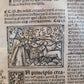 1524 BIBLIA POST-INCUNABULA ILLUSTRATED antique 16th CENTURY BIBLIA scarce