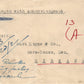 INDIA POSTAGE REVENUE COVER SENT TO GERMANY ANTIQUE ONE ANNA STAMPS