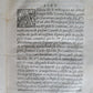 1561 DUELING MANIFESTO DELL ILL. SIGNOR LODOVICO BIRAGO antique 16th CENTURY