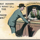 ALCOHOL PROHIBITION ANTIQUE SATIRICAL POSTCARD WHO IS BEST BOOTLEGGER in TOWN?