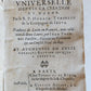 1633 WORLD'S HISTORY by H. Turselin antique in FRENCH vellum bound
