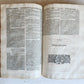 1593 BIBLE in LATIN antique LONDON ROBERT BARKER Old & New Testament FOLIO