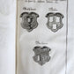 1725 HISTORY of Holy Roman Empire' CITY of AUGSBURG REGIMENT antique ILLUSTRATED