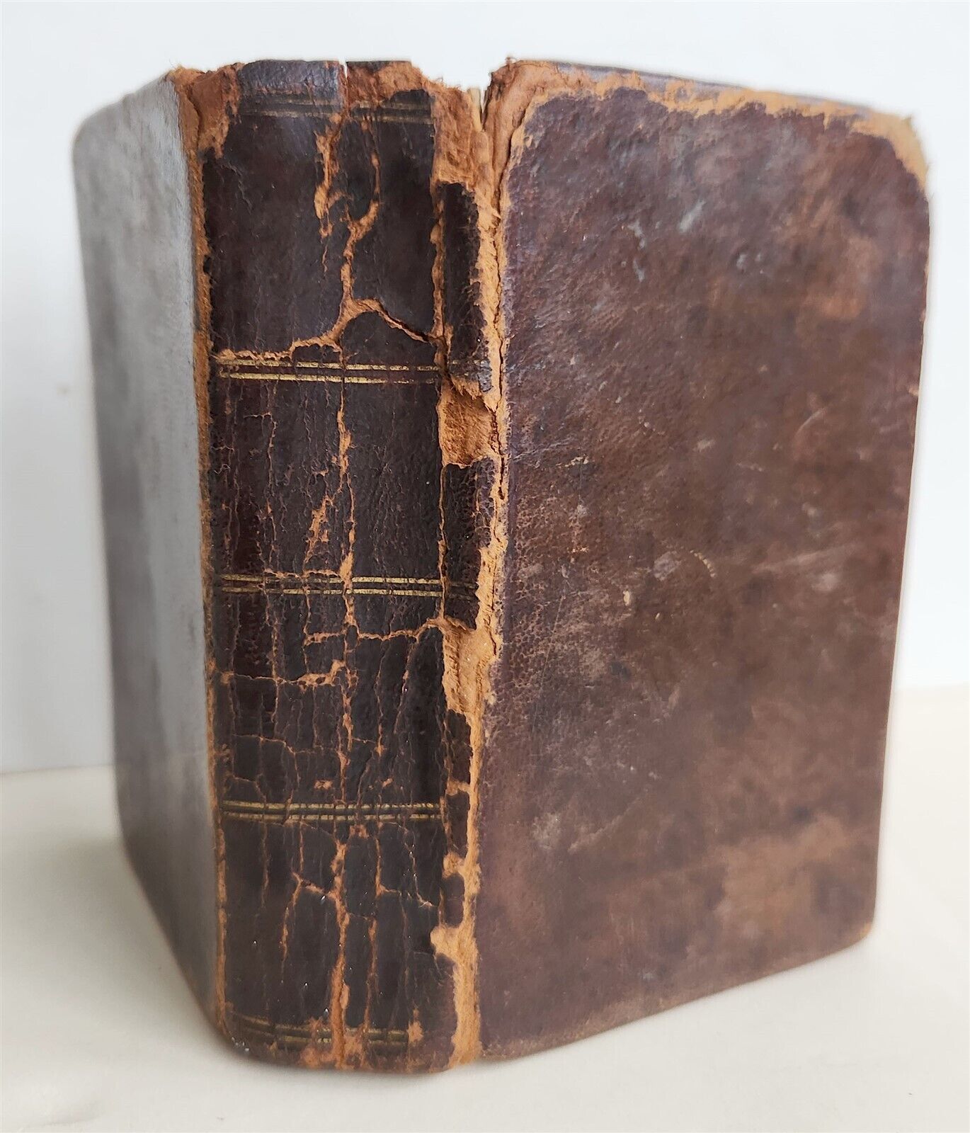 1816 PSALMS of DAVID in ENGLISH by I. WATTS antique NEW YORK AMERICANA