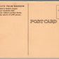 NEW YORK WORLD'S FAIR SCHLITZ PALM GARDEN MILWAUKEE BEER ANTIQUE POSTCARD