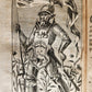 1728 MYTHOLOGY ILLUSTRATED GERMAN GODS ANTIQUE vellum bound