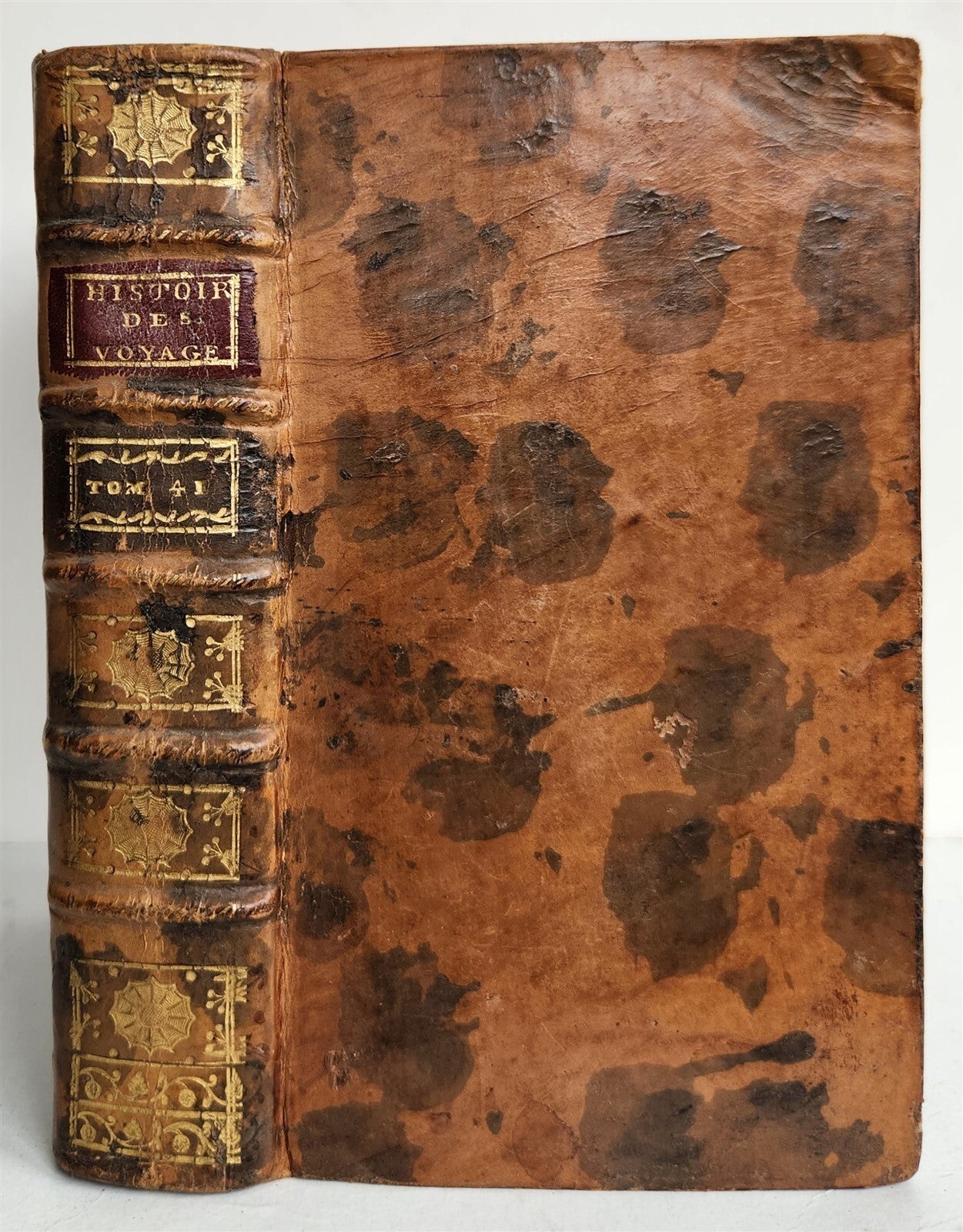 1753 HISTOIRE des VOYAGES antique illustrated S. AMERICA TRAVELS of GEORGE ANSON