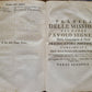 1765 QUARESIMALE DEL PADRE PAOLO SEGNERI antique VELLUM BOUND in Italian