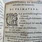 1586 IMPORTANT ITALIAN RENAISSANCE WORKS antique VELLUM Bembo Sansoiuno Ariosto