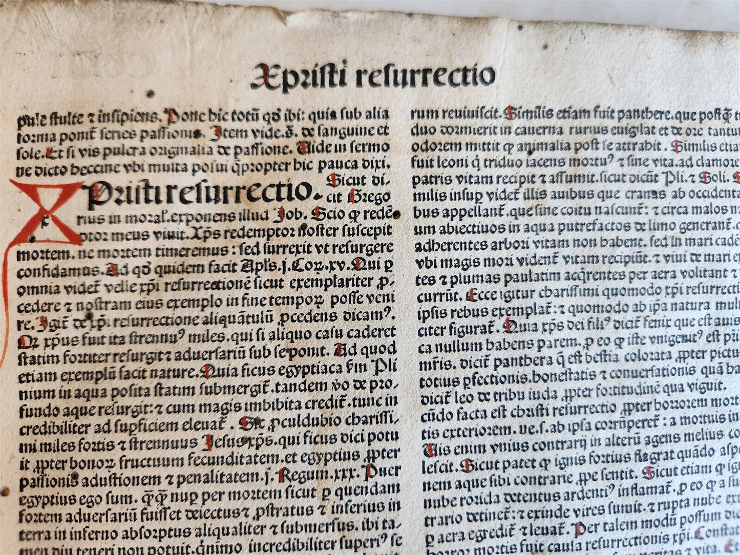 1499 INCUNABULA by Pierre Bercheur ANTON KOBERGER PRESS antique in LATIN