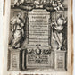 1706 FLORENTINE POPES & CARDINALS HISTORY in LATIN antique vellum binding