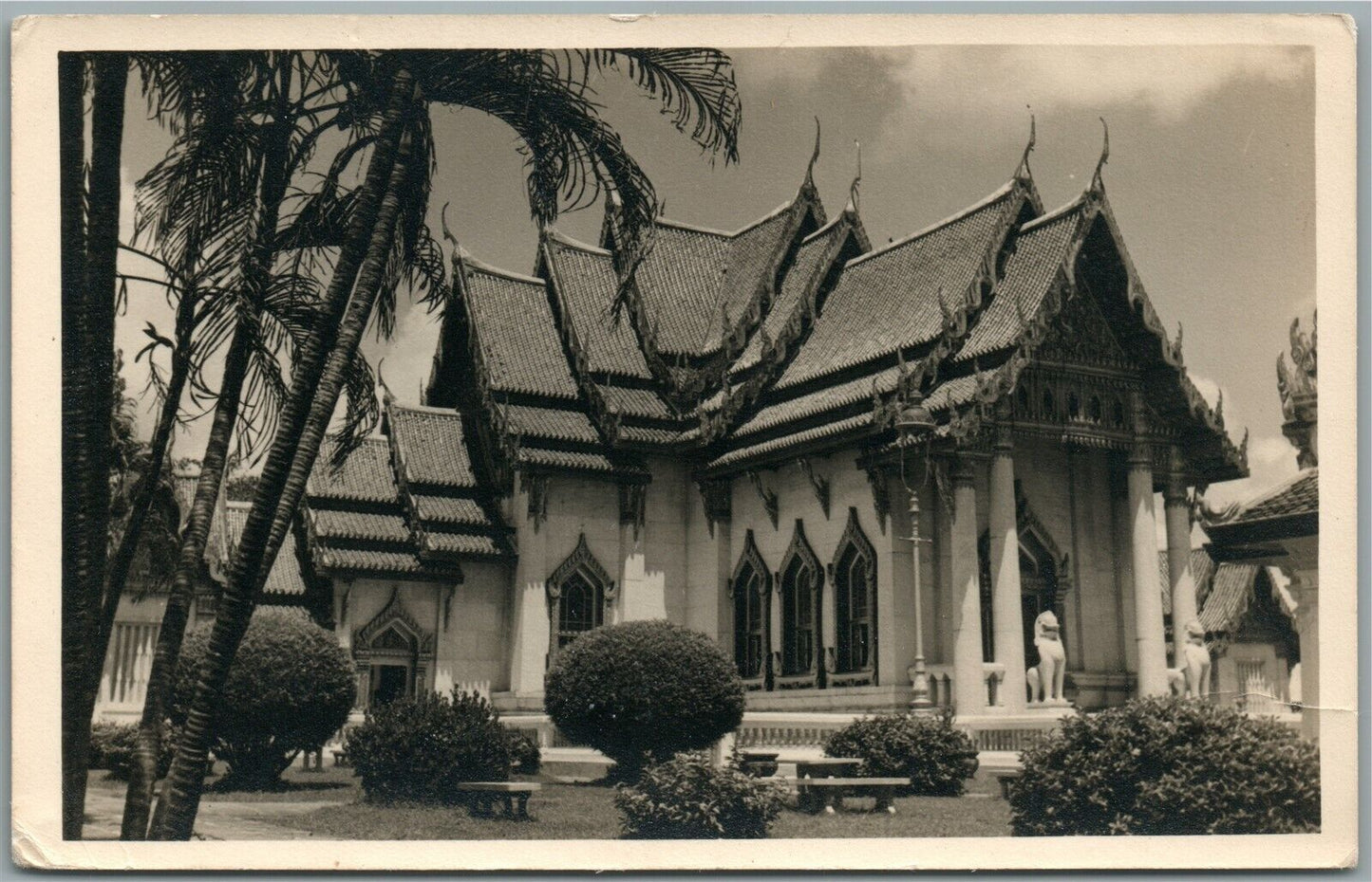 THAILAND VINTAGE REAL PHOTO POSTCARD