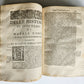 1589 HISTORY of ITALY by NATALE CONTI 2 VOLS antique VELLUM BOUND 16th CENTURY