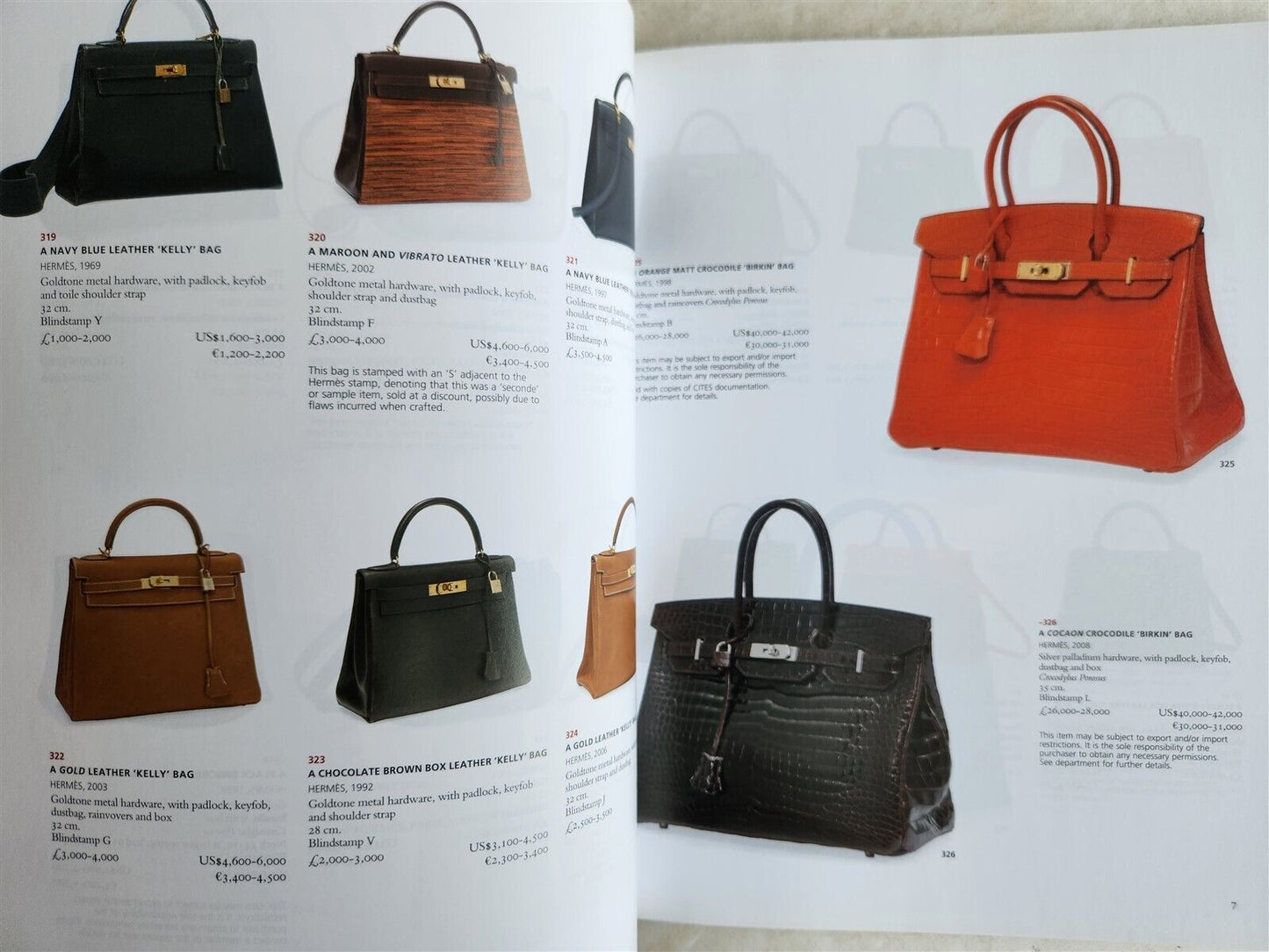 ELEGANCE HANDBAGS JEWELS WATCHES CHRISTIE'S AUCTION CATALOG 2012