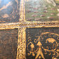 19th CENTURY RARE IMITATION of 15th CENT SIENESE BOOK COVERS Icilio Joni ANTIQUE