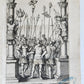 1670 MILITARY HISTORY ILLUSTRATED antique VELLUM BOUND
