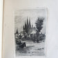 ETCHINGS by B.MANNFELD SIGNED by AUTHOR antique Ein Skizzen-Buch