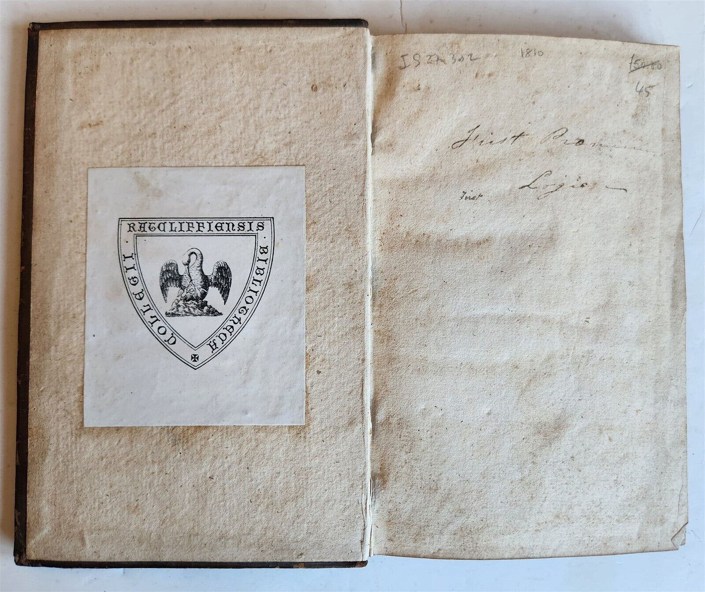1810 TREATISE on PLANE & SPHERICAL TRIGONOMETRY ILLUSTRATED antique