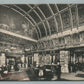 PHILADELPHIA PA HOTEL WALTON LOBBY ANTIQUE POSTCARD
