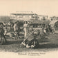 EAST AFRICA DJIBOUTI CARAVAN'S REST ANTIQUE POSTCARD