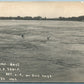 FORT RILEY KS ANTIQUE REAL PHOTO POSTCARD RPPC