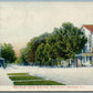 SHERBURNE NY MAIN STREET 1908 ANTIQUE POSTCARD