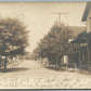 ROCKWOOD PA JACOB SNYDER FURNITURE STORE ANTIQUE REAL PHOTO POSTCARD RPPC