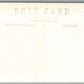 THOMASTON ME BAPTIST CHURCH ANTIQUE REAL PHOTO POSTCARD RPPC