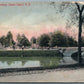 STATEN ISLAND NY MORAVIAN CEMETERY ANTIQUE POSTCARD