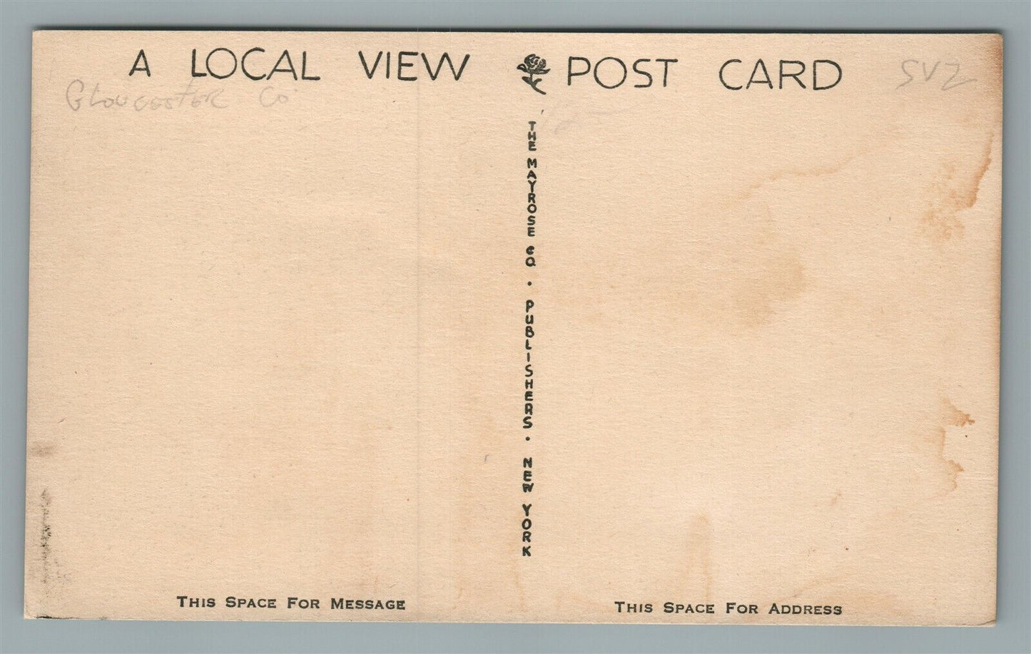 PAULSBORO NJ DELAWARE STREET VINTAGE POSTCARD