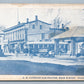 WALDEN NY A.B. GARRISON GAS STATION MAIN STREET ANTIQUE POSTCARD